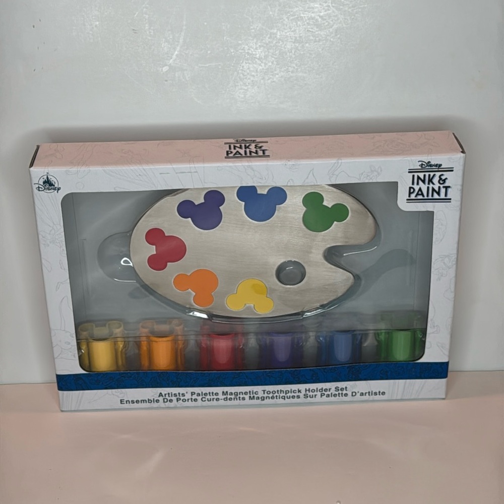 Disney Ink and Paint toothpick holder set